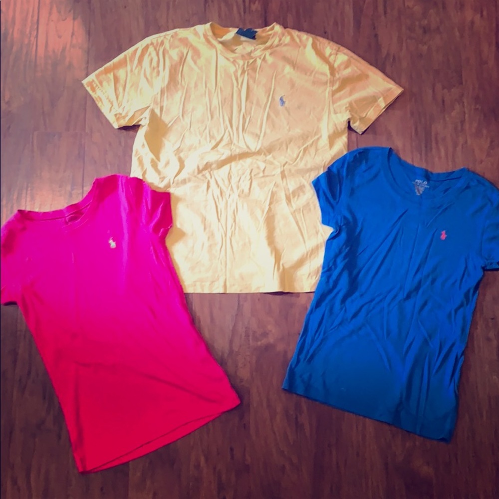 Polo Ralph Lauren tees (4 total)